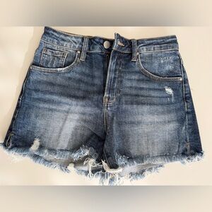 Denim Distressed Women Shorts